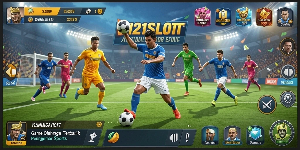 Tampilan gameplay menarik dari 1121SLOT yang penuh aksi olahraga.