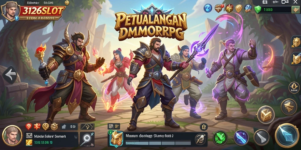 Tampilan gameplay yang mendalam dan interaktif dari 3126SLOT.