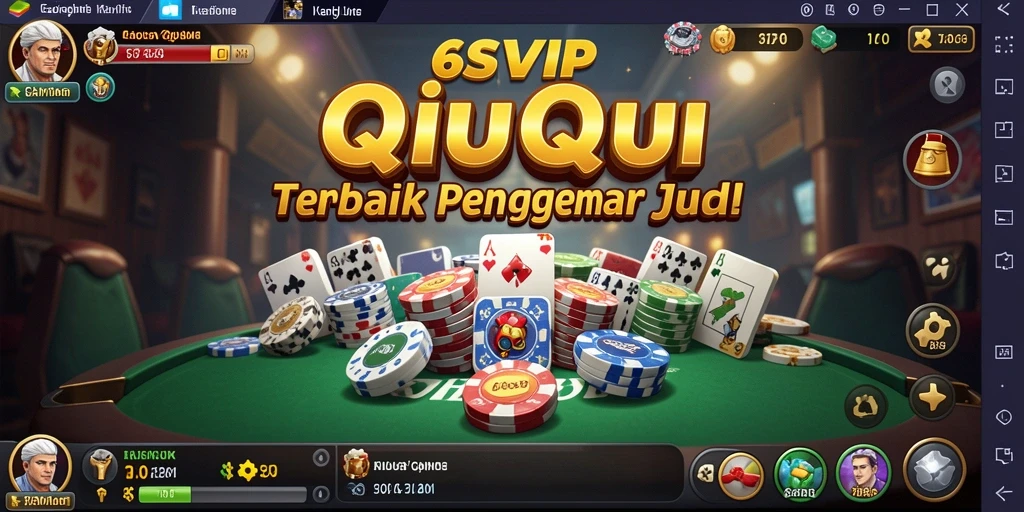 Screenshot gameplay QiuQiu yang seru di 6SVIP.
