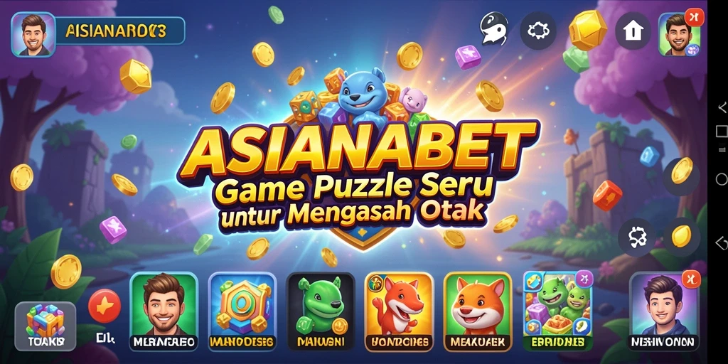 Tampilan gameplay ASIANABET yang menantang dan mengasyikkan.