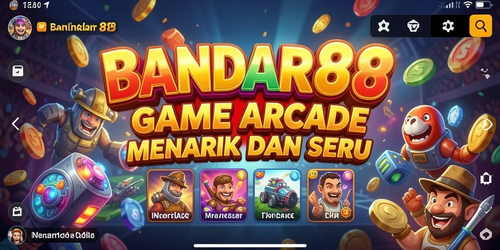Tampilan gameplay seru dan menegangkan di BANDAR88.