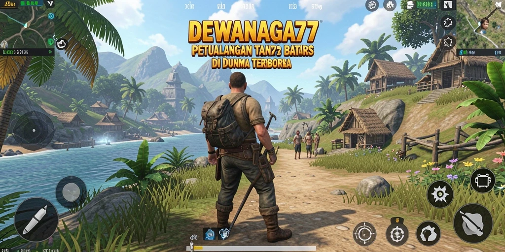 Tampilan gameplay seru dalam dunia Open World DEWANAGA77.