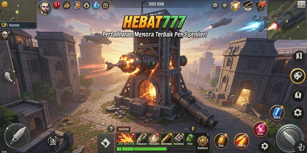 Gameplay seru dan menegangkan dalam Tower Defense HEBAT777.