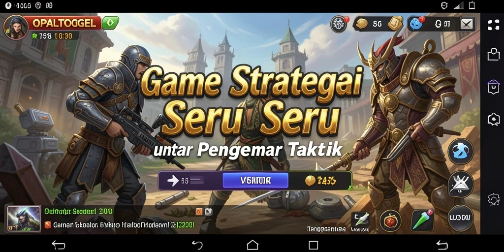 Screenshot gameplay OPALTOGEL yang menunjukkan strategi mendalam dan taktik yang menarik.