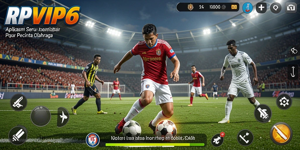 Tampilan menarik dari gameplay olahraga di RPVIP6.