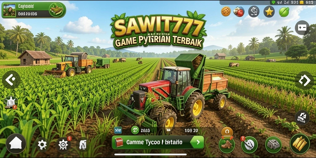 Tampilan gameplay menarik dari SAWIT777 yang menyenangkan.