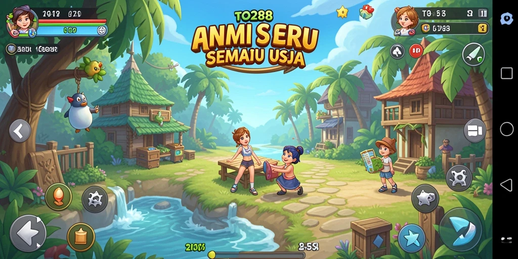 Gameplay TO288 yang seru dan penuh warna.